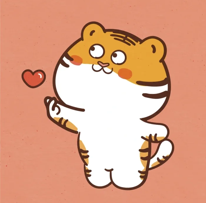 Tạo phong cách riêng với avatar hổ chibi