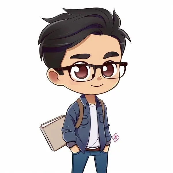 Thế giới tuổi thơ qua hình ảnh học sinh chibi