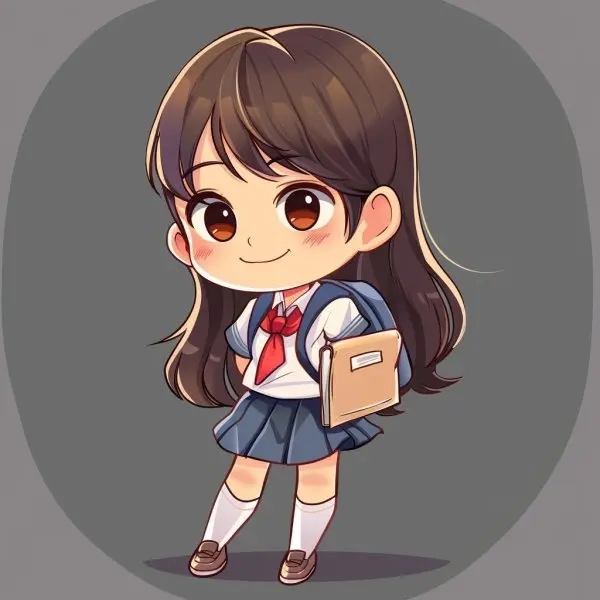 Tuyển chọn dễ thương nhất học sinh chibi cute