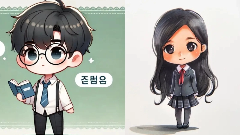 Ý nghĩa của hình ảnh học sinh chibi