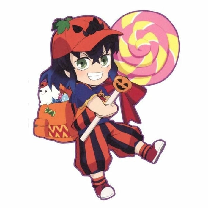 Ngắm nhìn inosuke chibi head đáng yêu
