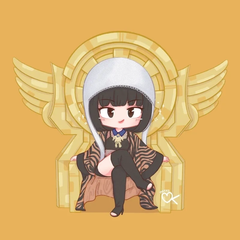Tuyệt phẩm fanart blackpink lisa chibi drawing