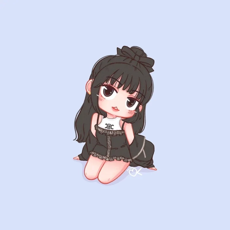 Thêm ngay vào bộ sưu tập ảnh chibi lisa
