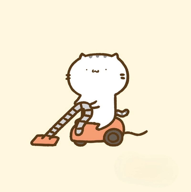 Tải ngay loạt ảnh con mèo chibi dễ thương