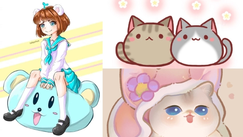 Ý nghĩa ảnh mèo chibi thế nào?