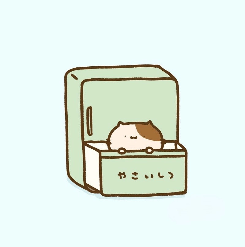 Thêm vào bộ sưu tập hình chibi con mèo