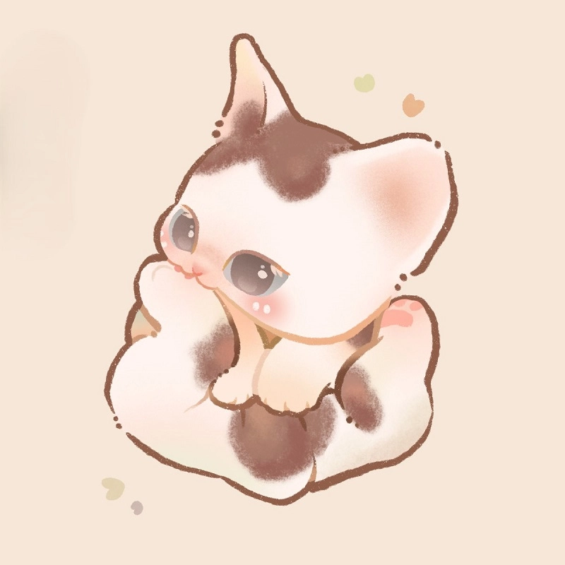 Sưu tầm ngay hình chibi mèo cute đẹp nhất