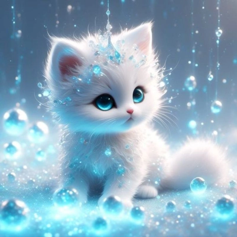 Tải ngay bộ hình ảnh mèo con chibi cực dễ thương