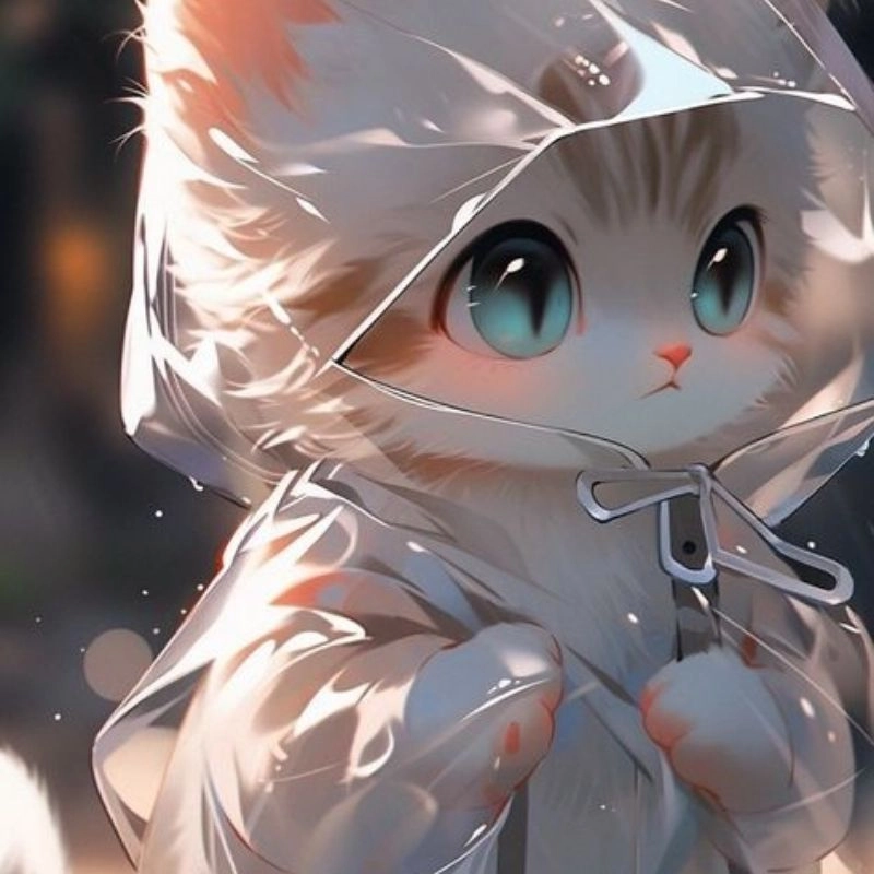 Khám phá bộ mèo đen chibi bí ẩn dễ thương