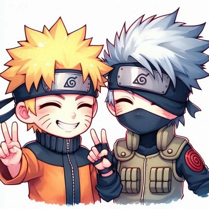 Xem ngay bộ ảnh naruto chibi cute