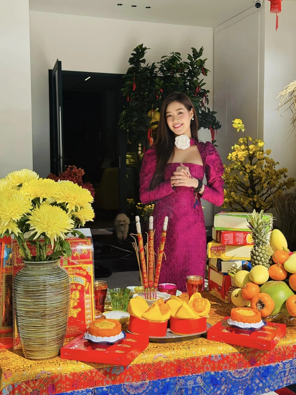 Cận cảnh thần thái của Hoa hậu Khánh Vân