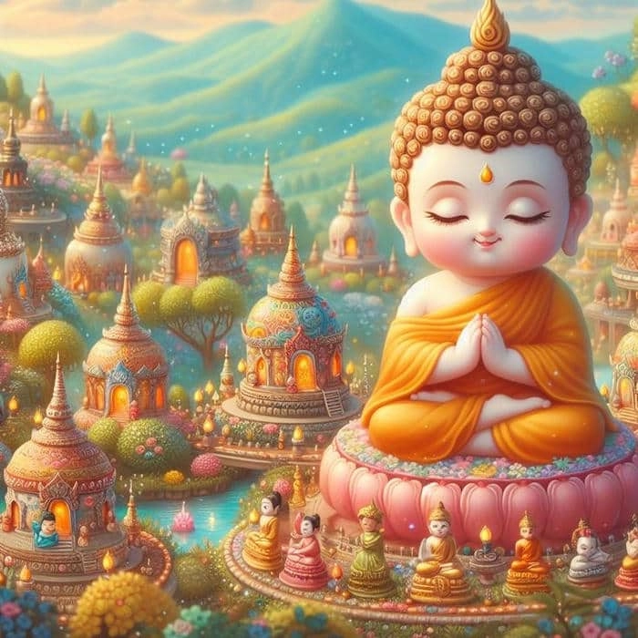 Gợi ý ý tưởng độc đáo vẽ phật chibi