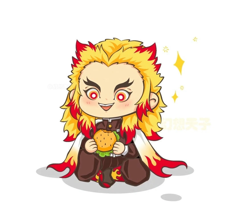 Bộ sưu tập ảnh rengoku chibi cute đẹp nhất