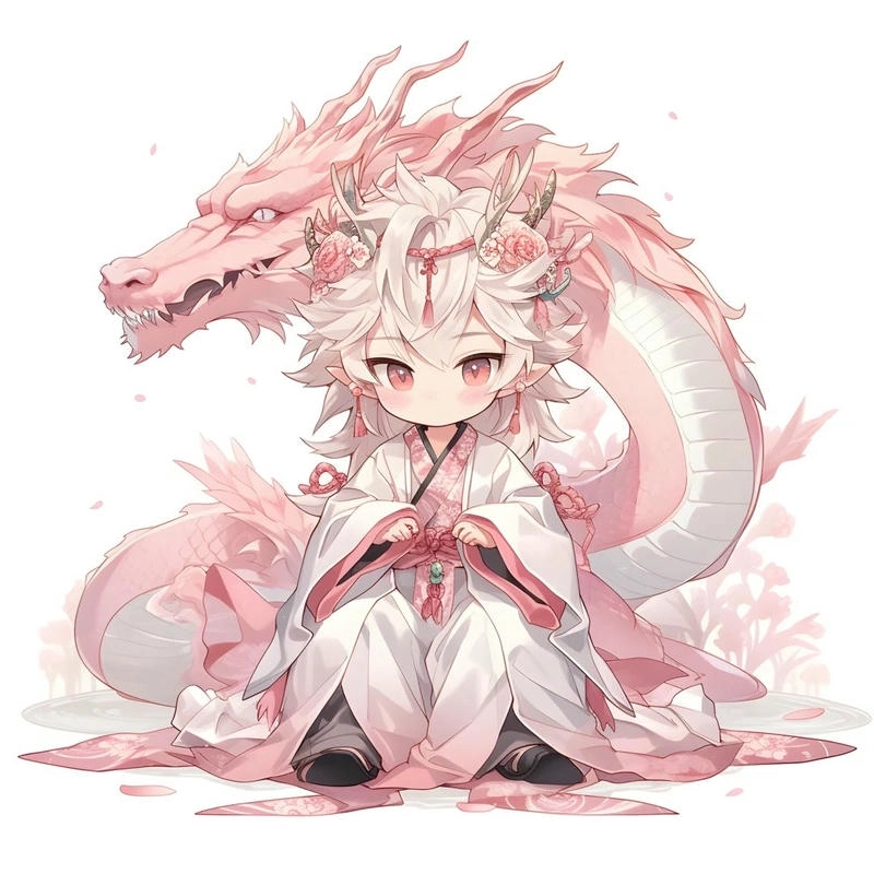 Khám phá bộ hình rồng chibi 2024 hot trend