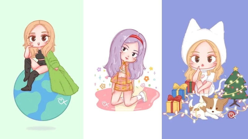 Ảnh rose chibi là gì mà gây sốt giới trẻ