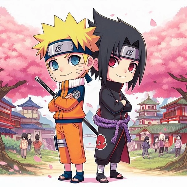 Học ngay cách vẽ sasuke chibi