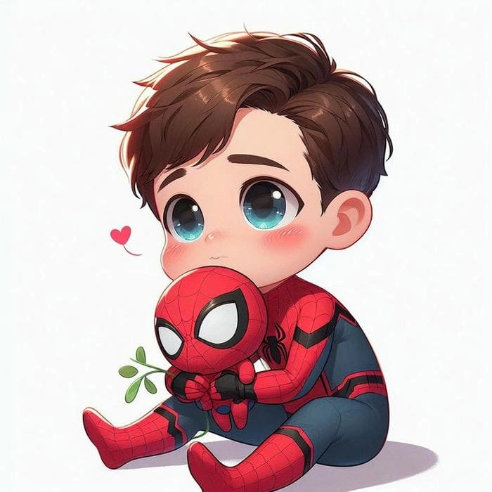 Chiêm ngưỡng tranh vẽ đẹp spider man chibi drawing