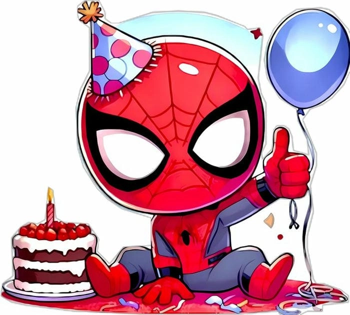 Tải ngay file vector spider man chibi vector