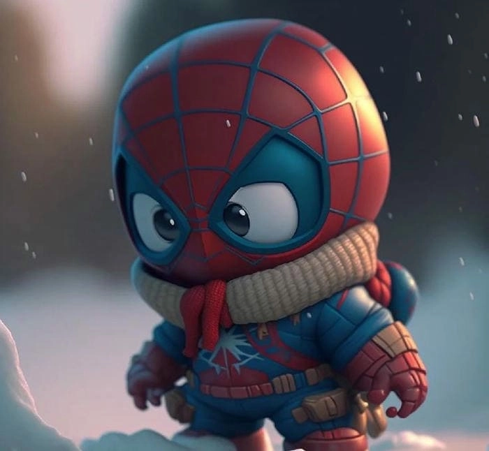 Tuyển chọn tranh vẽ cute chibi spiderman drawing