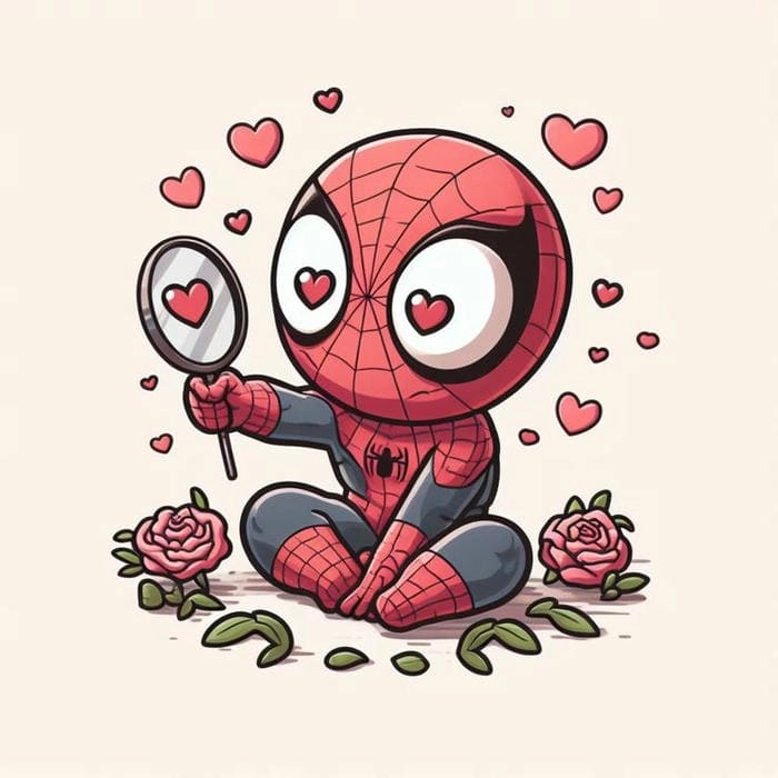 Hướng dẫn chi tiết cách vẽ spider man chibi