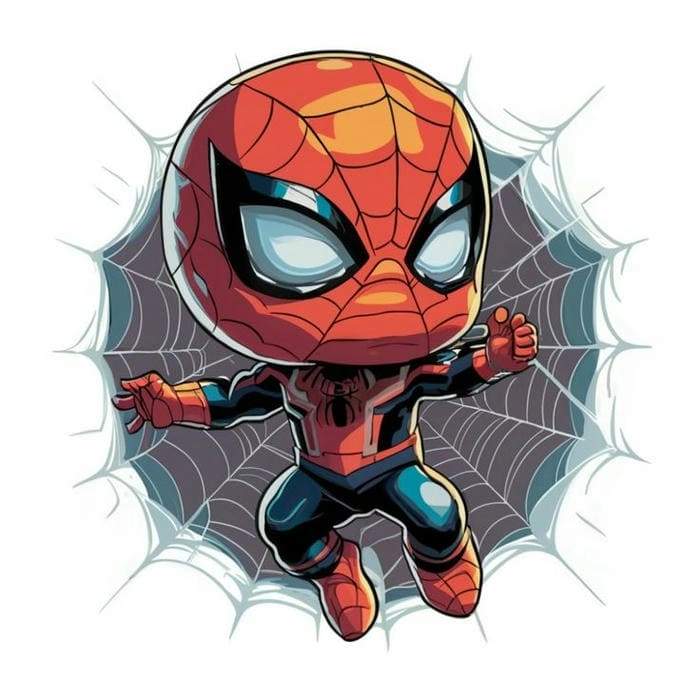 Khám phá phiên bản mới spider man 2099 chibi