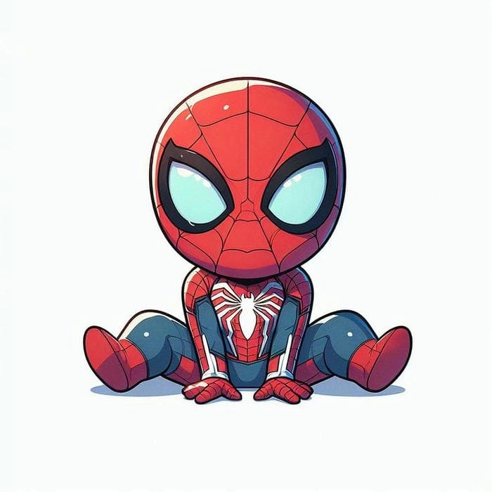Bộ ảnh cực chất ultimate spider man chibi