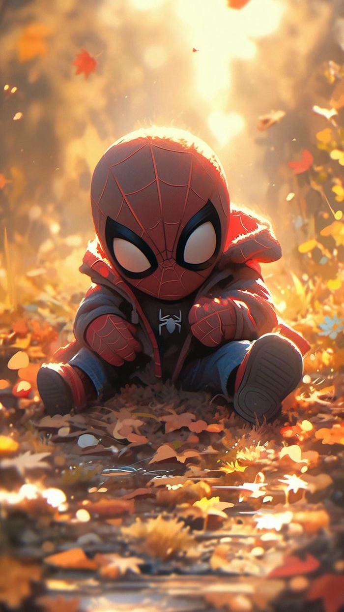 Tải ngay sticker spider man chibi sticker