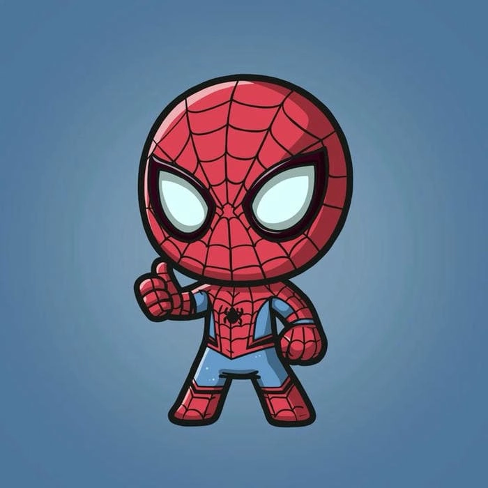 Khám phá đồ chơi đẹp spider man chibi toy