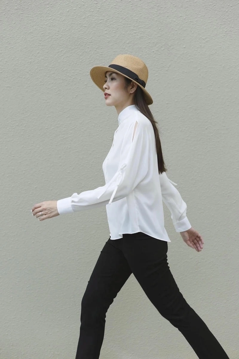 Style Tăng Thanh Hà tóc ngắn trẻ trung cuốn hút