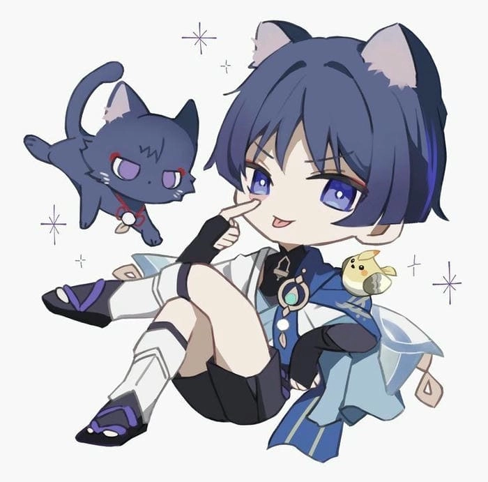 Hình ảnh cực kỳ dễ thương hình wanderer chibi