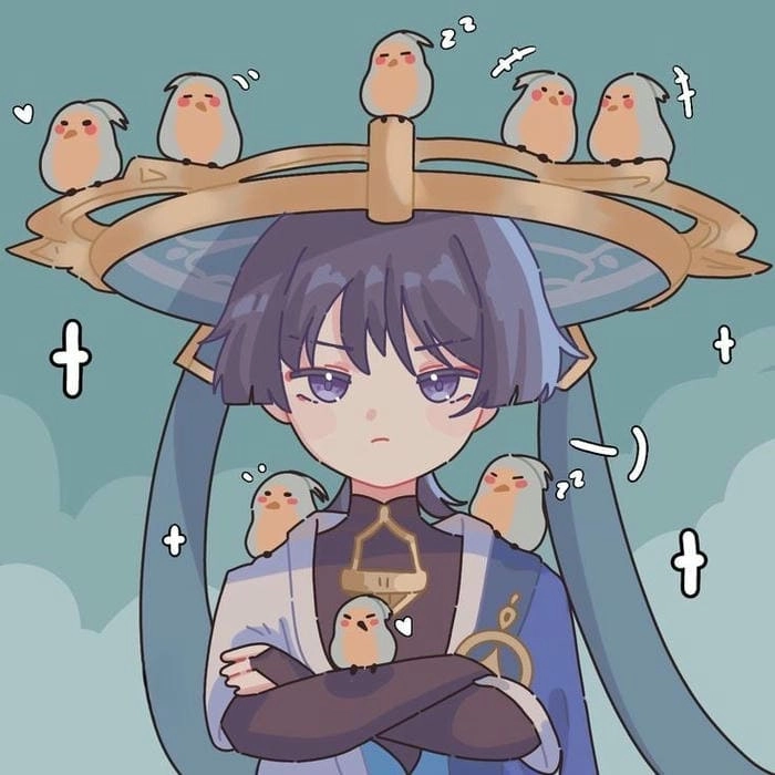 Icon cực ngầu dành riêng cho wanderer chibi icon