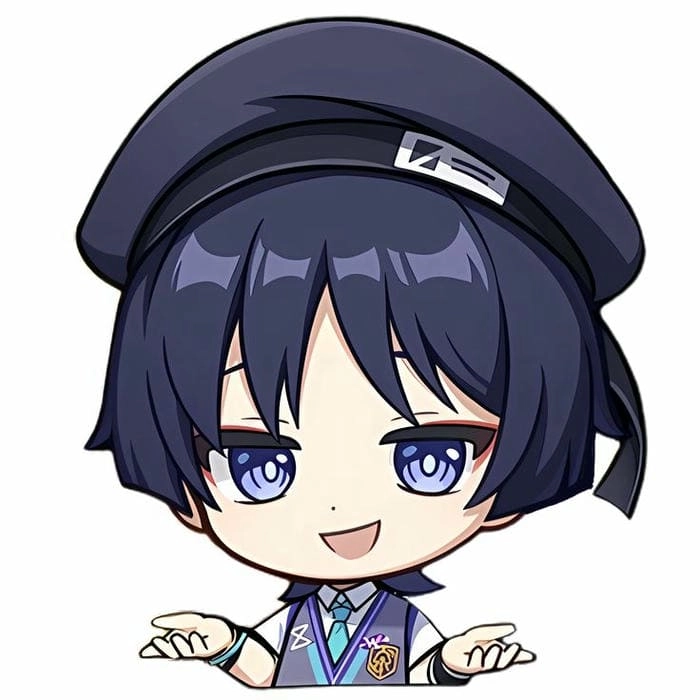 Bộ sticker cực đáng yêu wanderer chibi stickers