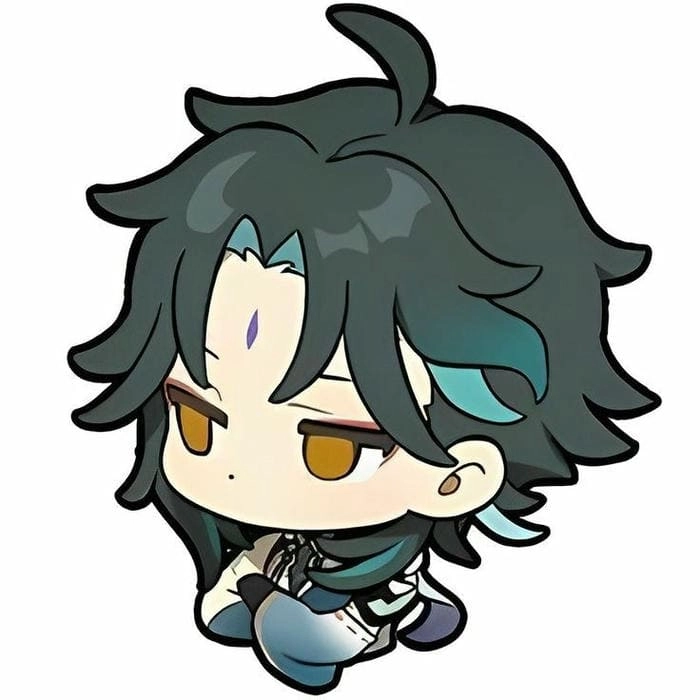 Săn ngay hình siêu cute genshin xiao chibi