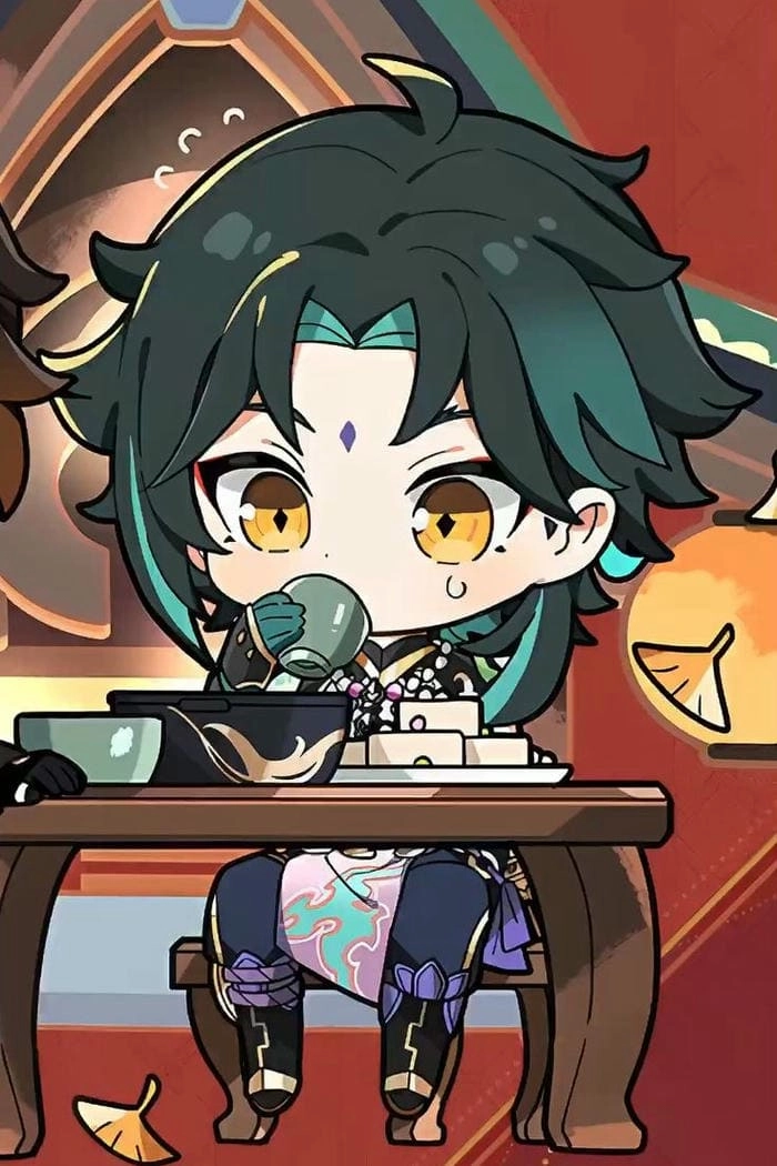 Góc nghệ thuật dễ thương xiao chibi art