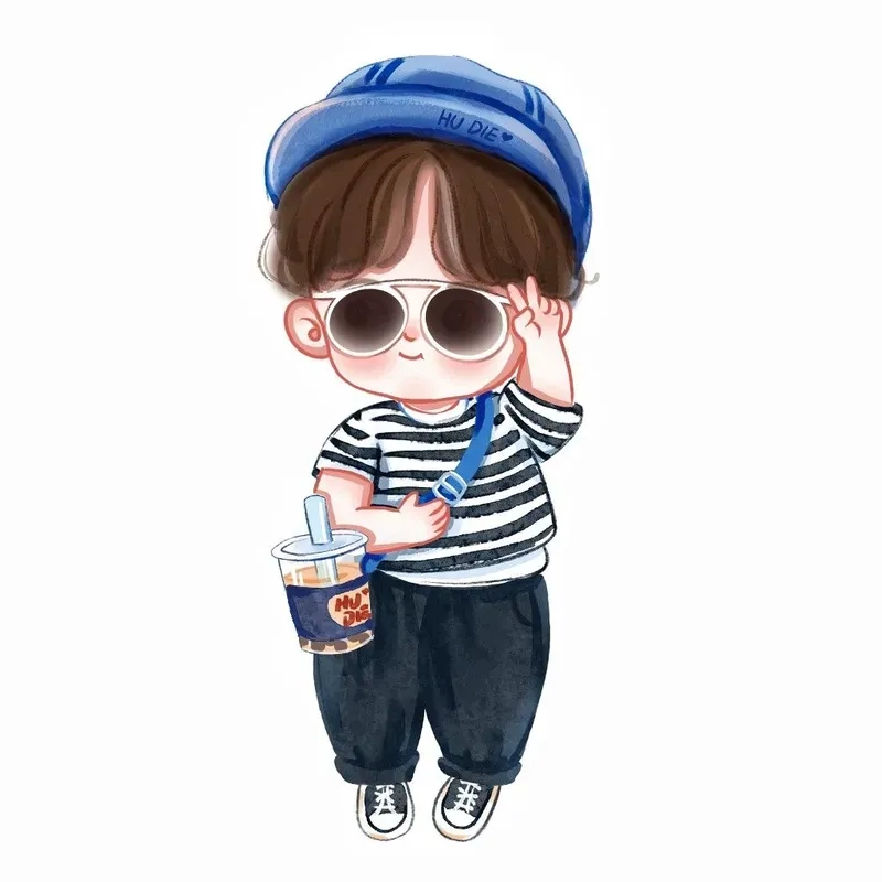 Ảnh chibi nam ngầu thu hút fan anime mạnh mẽ