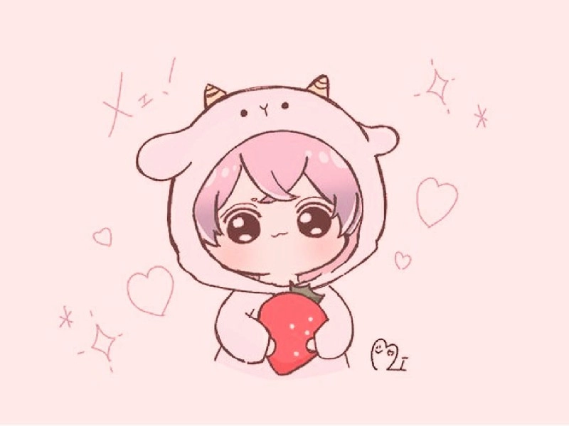 Ảnh chibi cute khiến người xem tan chảy vì yêu
