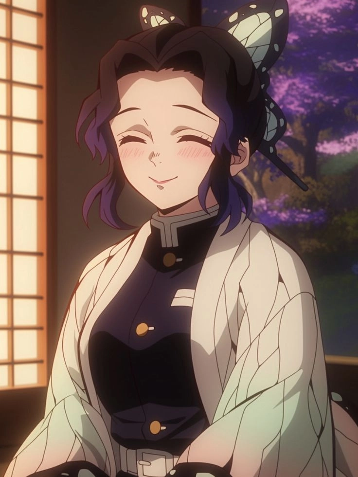 Fanart Shinobu truyền tải khí chất đặc trưng của cô