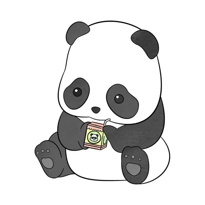 Chibi cute panda siêu cấp dễ thương ai cũng mê