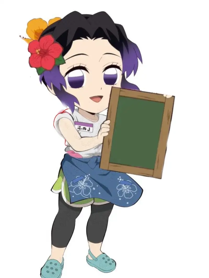 Avatar Shinobu ngầu với ánh mắt sắc như lưỡi kiếm