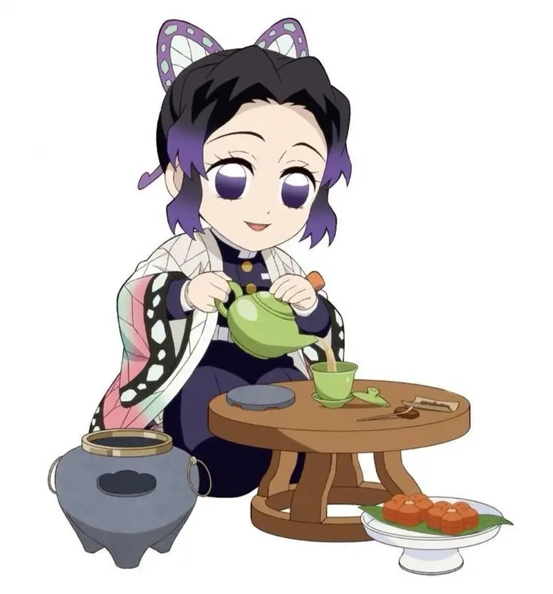 Shinobu Roblox avatar mang vẻ ngoài trong sáng quyến rũ