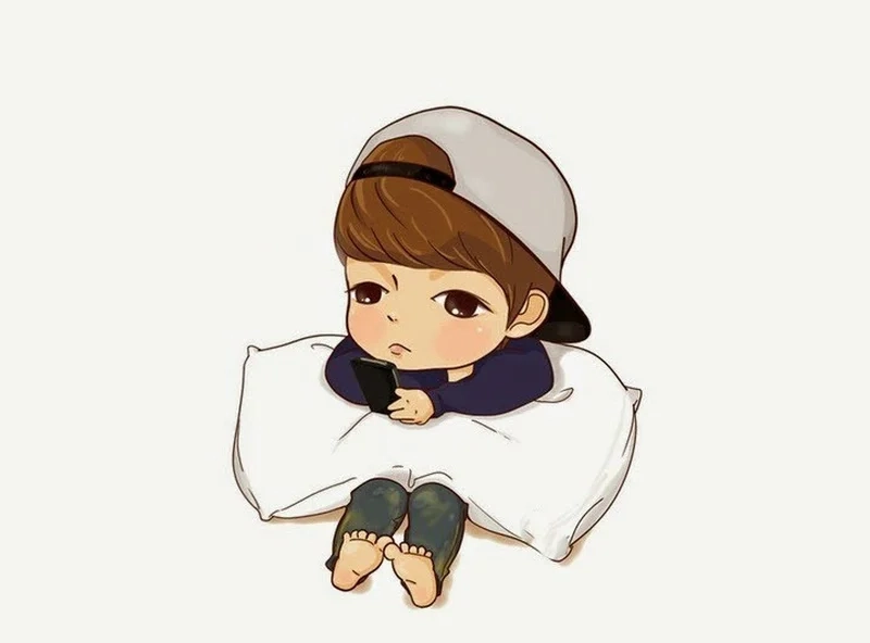 Ảnh anime chibi nam được yêu thích trên mạng