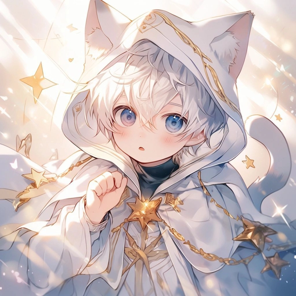 Chibi anime cute rạng rỡ như ánh nắng sớm mai