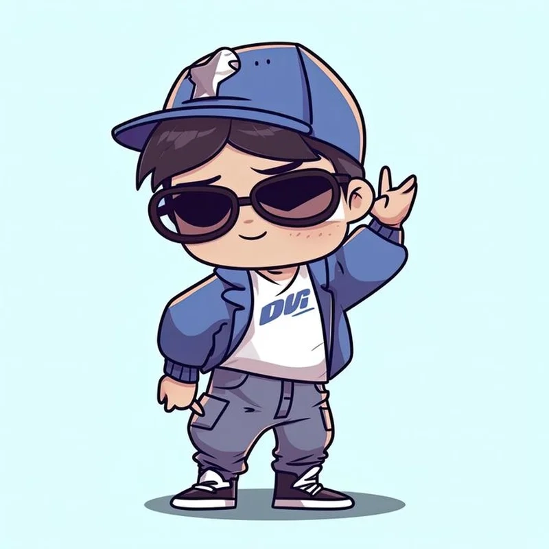 Anime nam chibi cute thể hiện sự dễ thương riêng