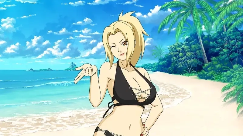 Grandma Tsunade and Naruto mối gắn kết sâu sắc