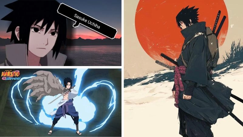 Avatar Sasuke Uchiha phong cách ngầu lòi