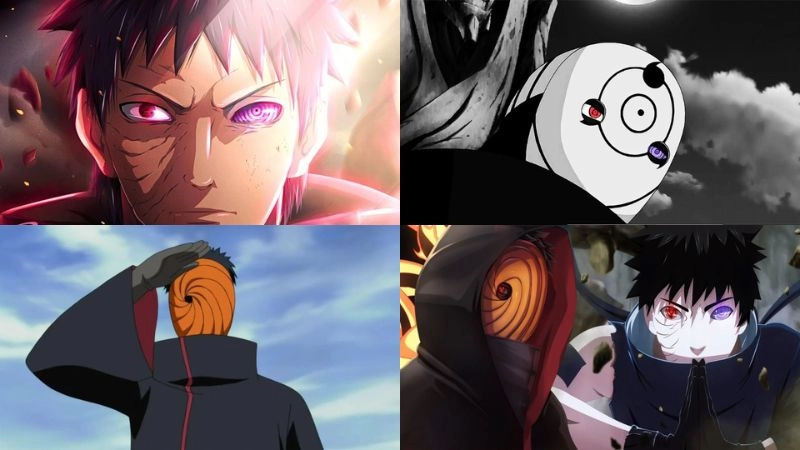 Avatar Obito Uchiha ngầu lòi với ánh mắt Kamui lạnh giá