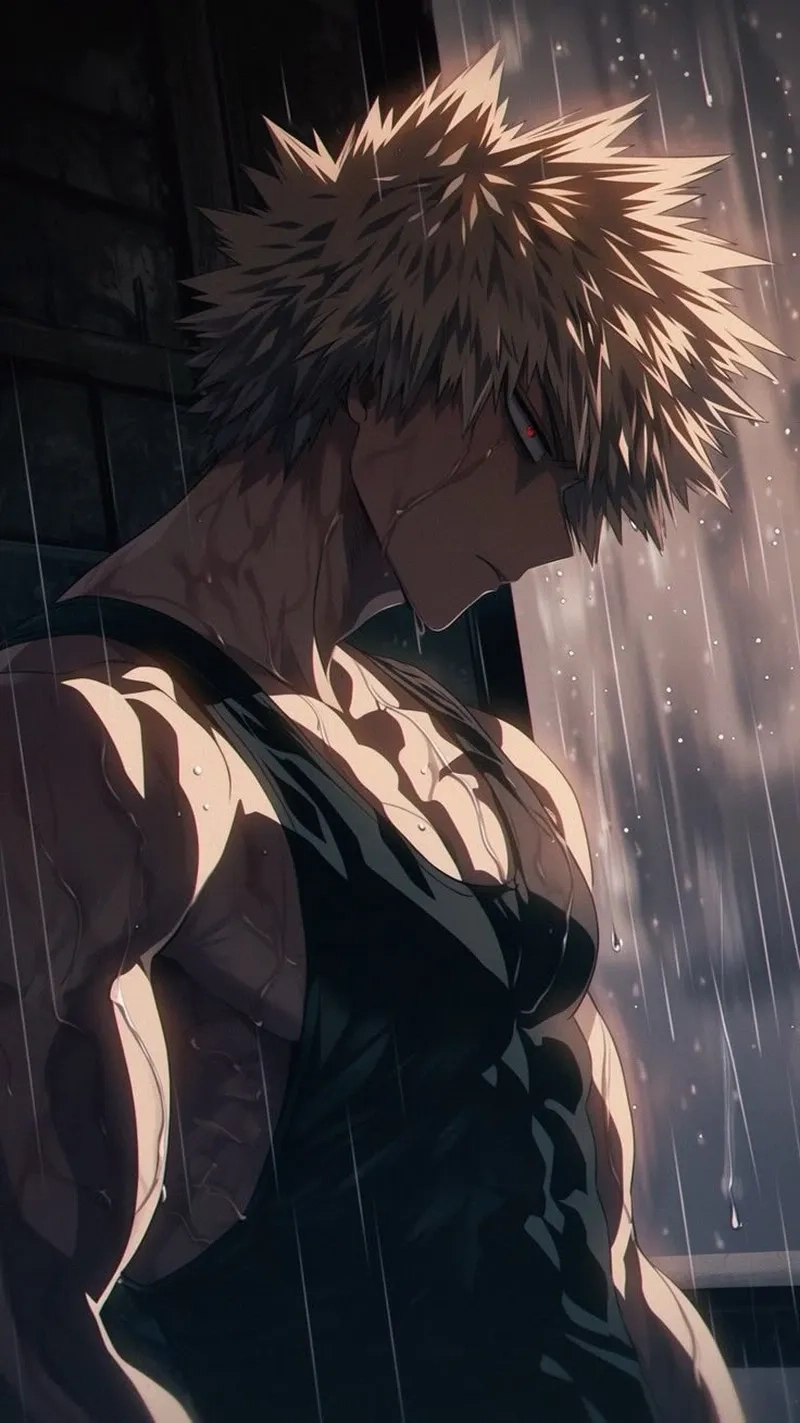 Hero Academia Bakugou bùng cháy tinh thần anh hùng