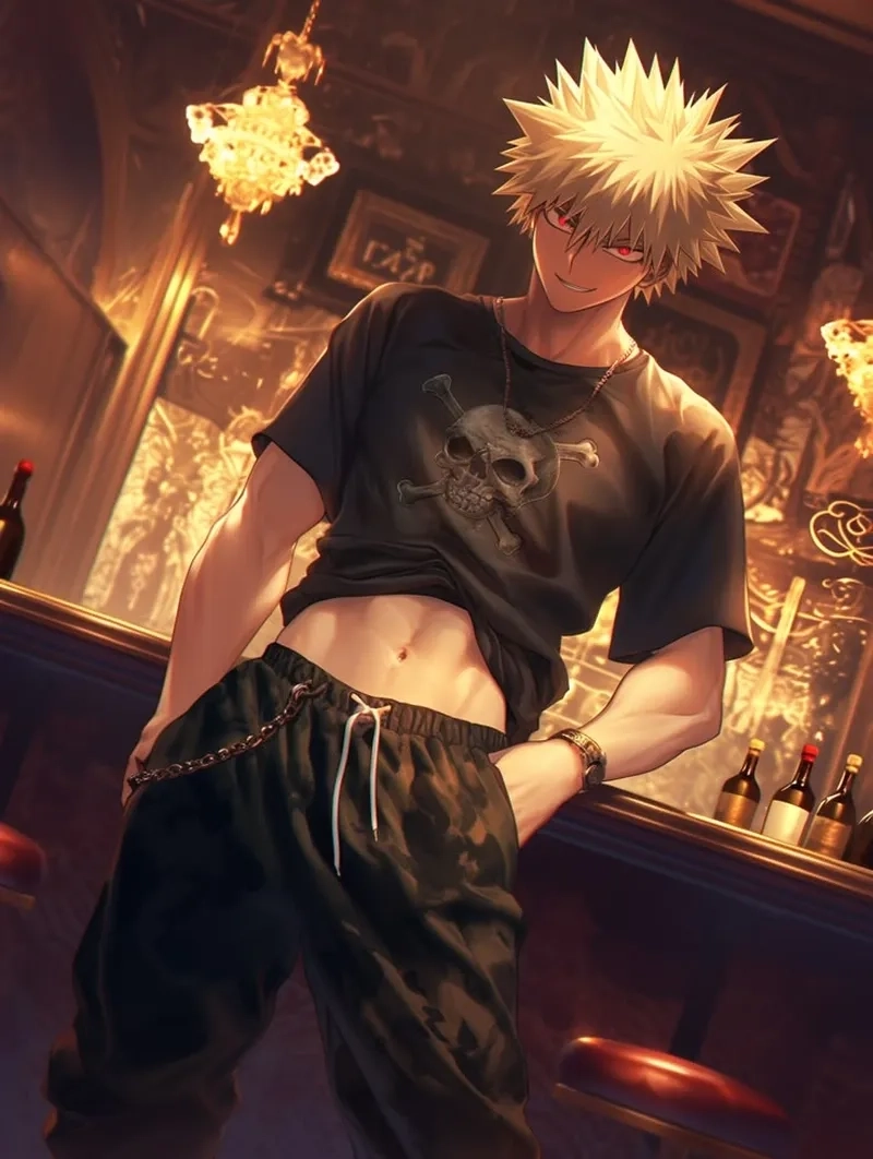 Bakugou Katsuki wallpaper PC dành cho dân otaku chính hiệu