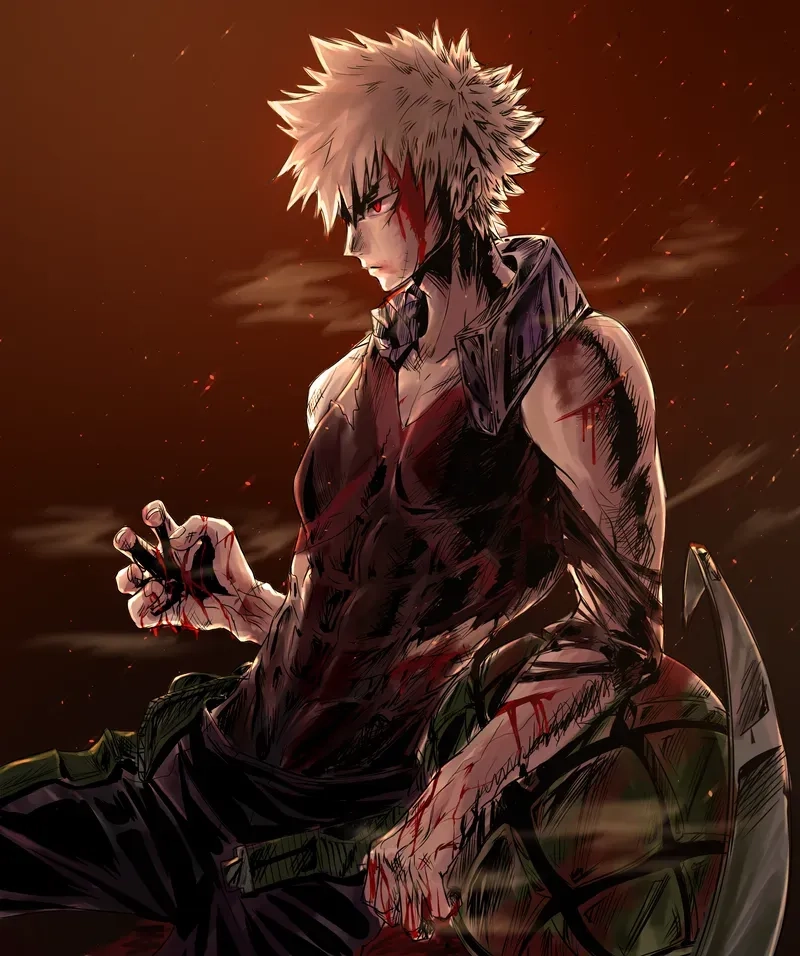 Bakugou avatar đậm chất ngầu và lạnh lùng