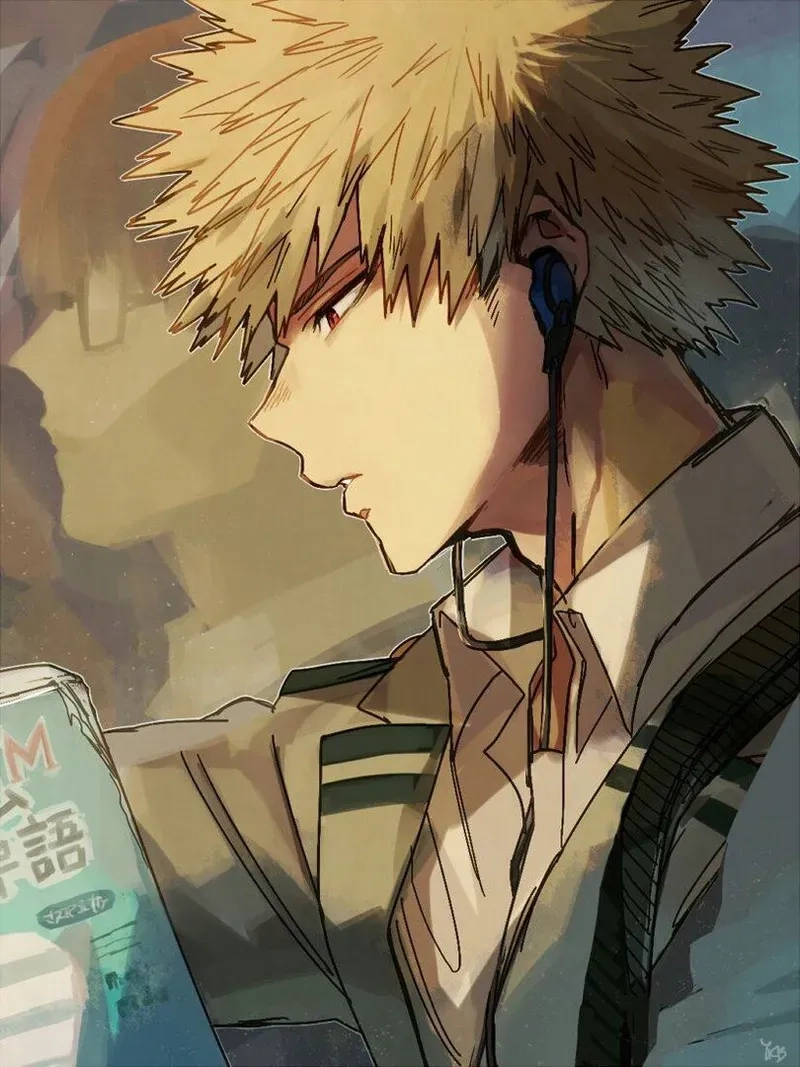 Ảnh Bakugou ngầu cháy khét lẹt trong từng ánh nhìn